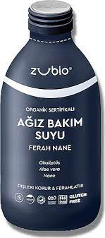 دهانشویه نعناع ارگانیک بدون فلوراید Zubio